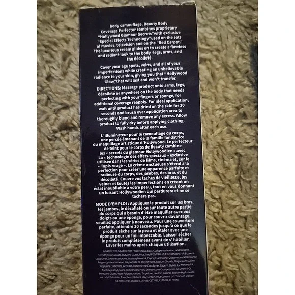 Westmore Beauty Body Coverage Perfector Golden Radiance Body Makeup 3.5 oz - Picture 4 of 6